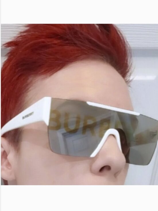 NEW Burberry BE4291 shield mirror lens sunglasses shades sunnies NWT NIB main image 10